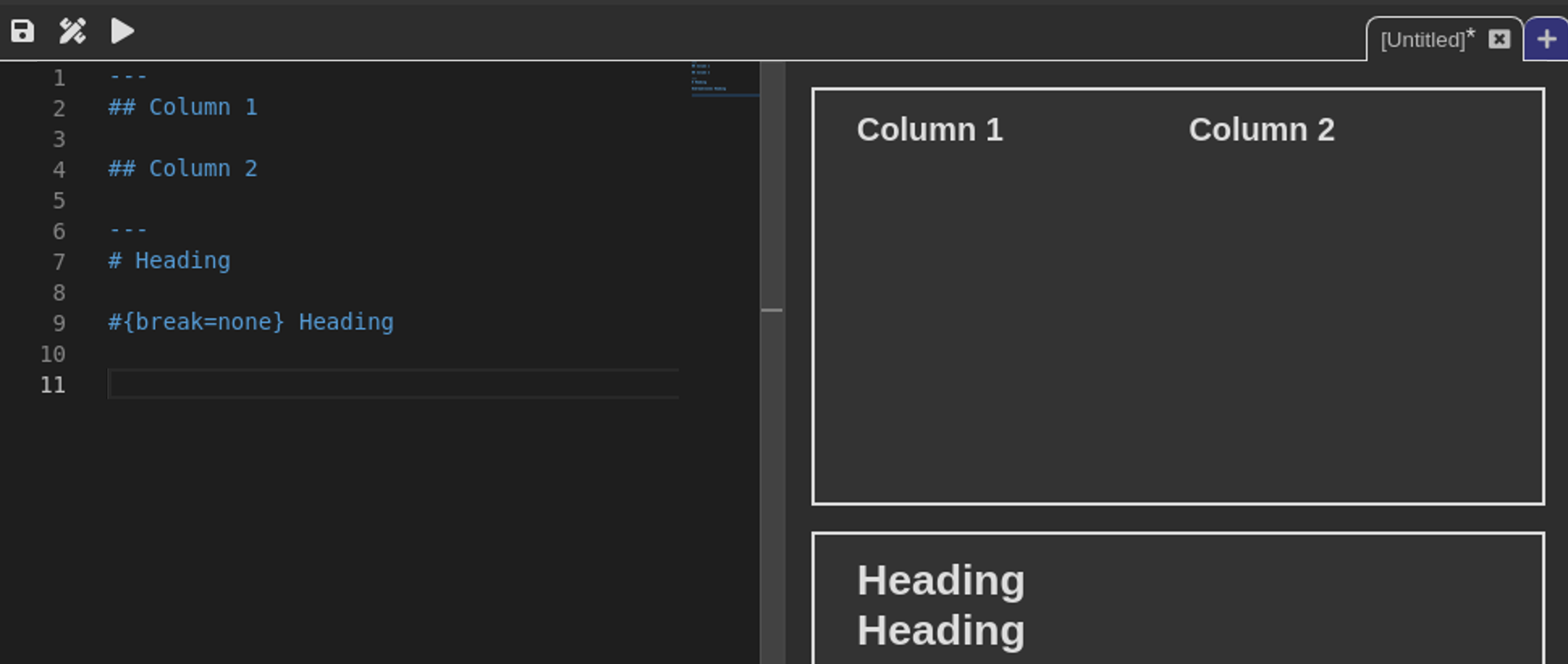 Screen shot of the design select dialog